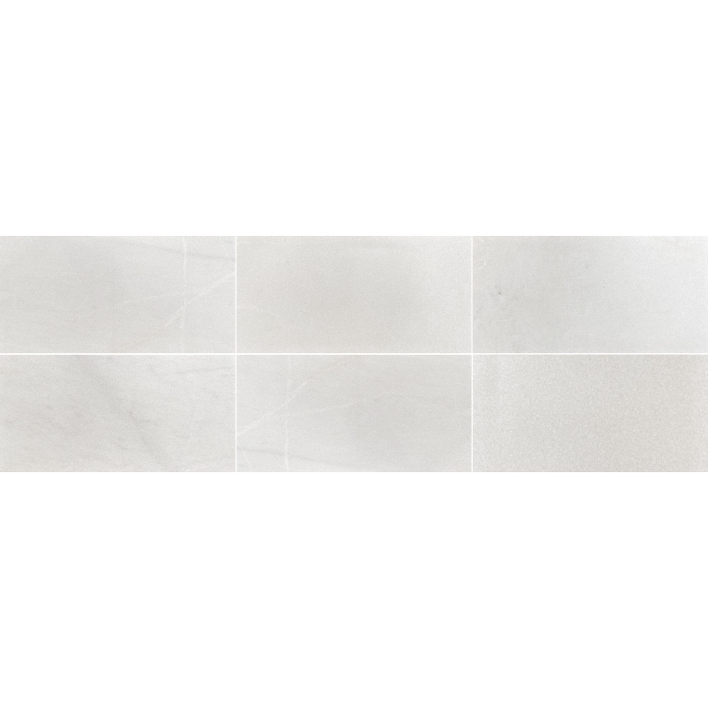 Alpina White Polished/Honed Marble Tile 12″x24″