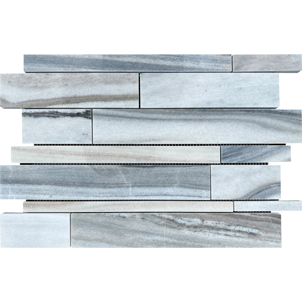 Woodline Polished Marble Tile 12″x24″ Slides